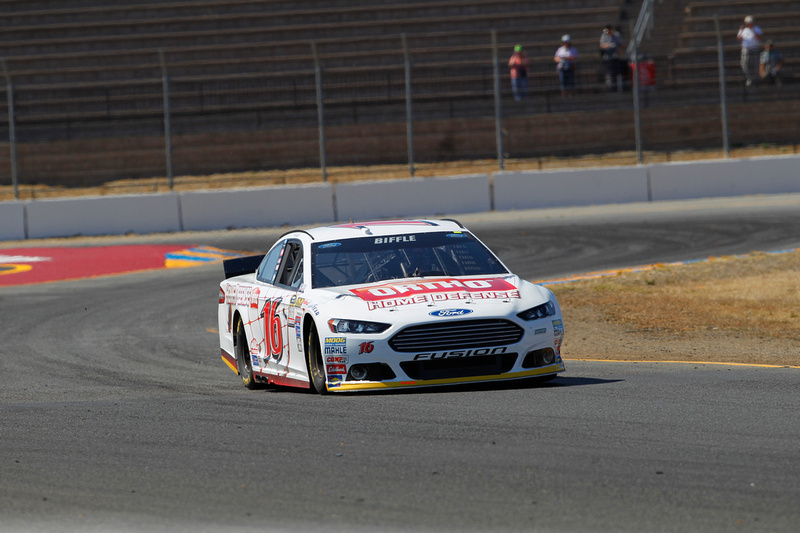 Flat Right-Front Tire Results In 27th-Place Finish For Biffle At Sonoma