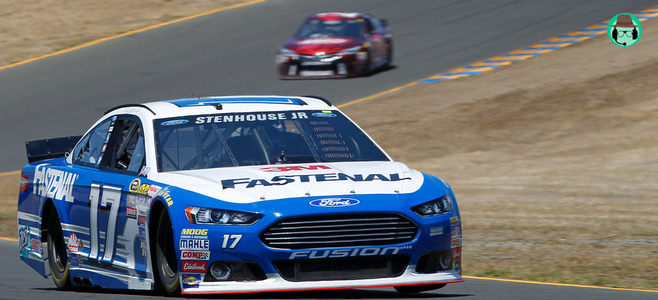 Stenhouse Jr. Leads The Roush Fenway Racing Trio At Sonoma