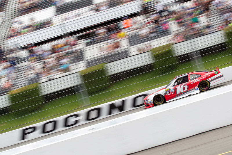 Blown Tire Leads to 33rd-place Finish for Reed at Pocono