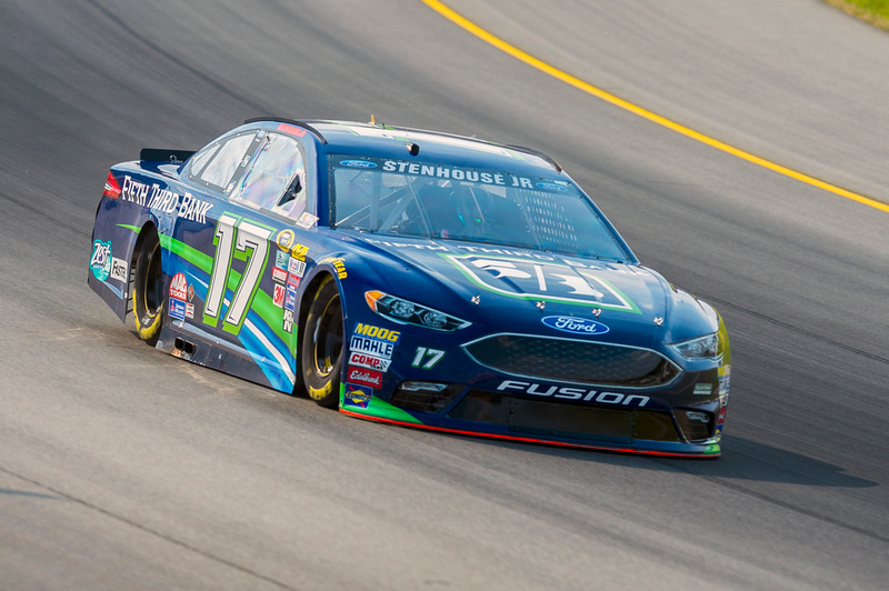 Late Race Flat Tire Forces Stenhouse to Settle with a 29th- Place Finish at Michigan
