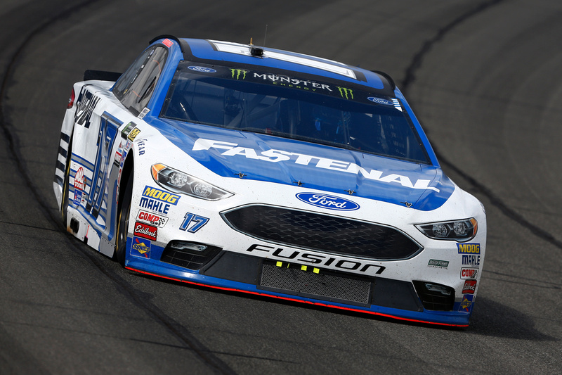 Stenhouse Jr. Finishes 22nd at Fontana After Late-Race Accident