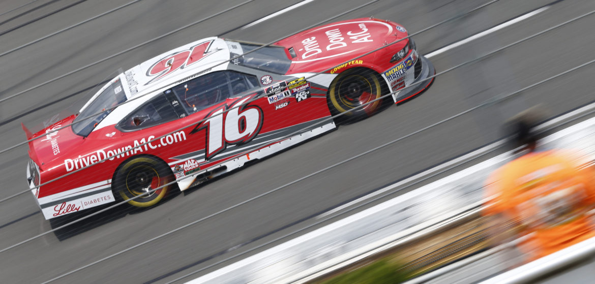 Reed Finishes 13th at Pocono Raceway