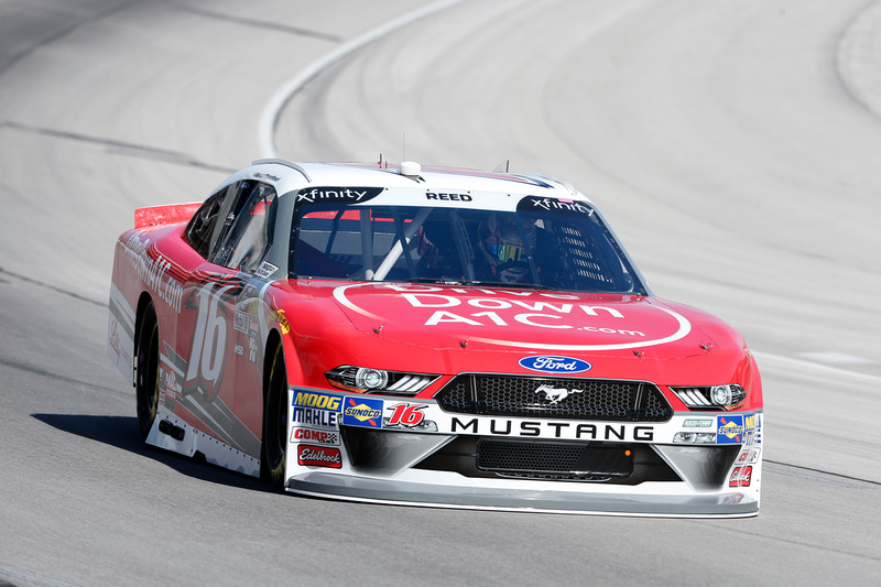 Late-Race Wreck Collects Reed at Texas