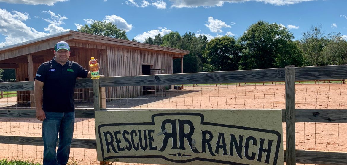 Mazola, Roush Fenway, Rescue Ranch Partner for Fall Events