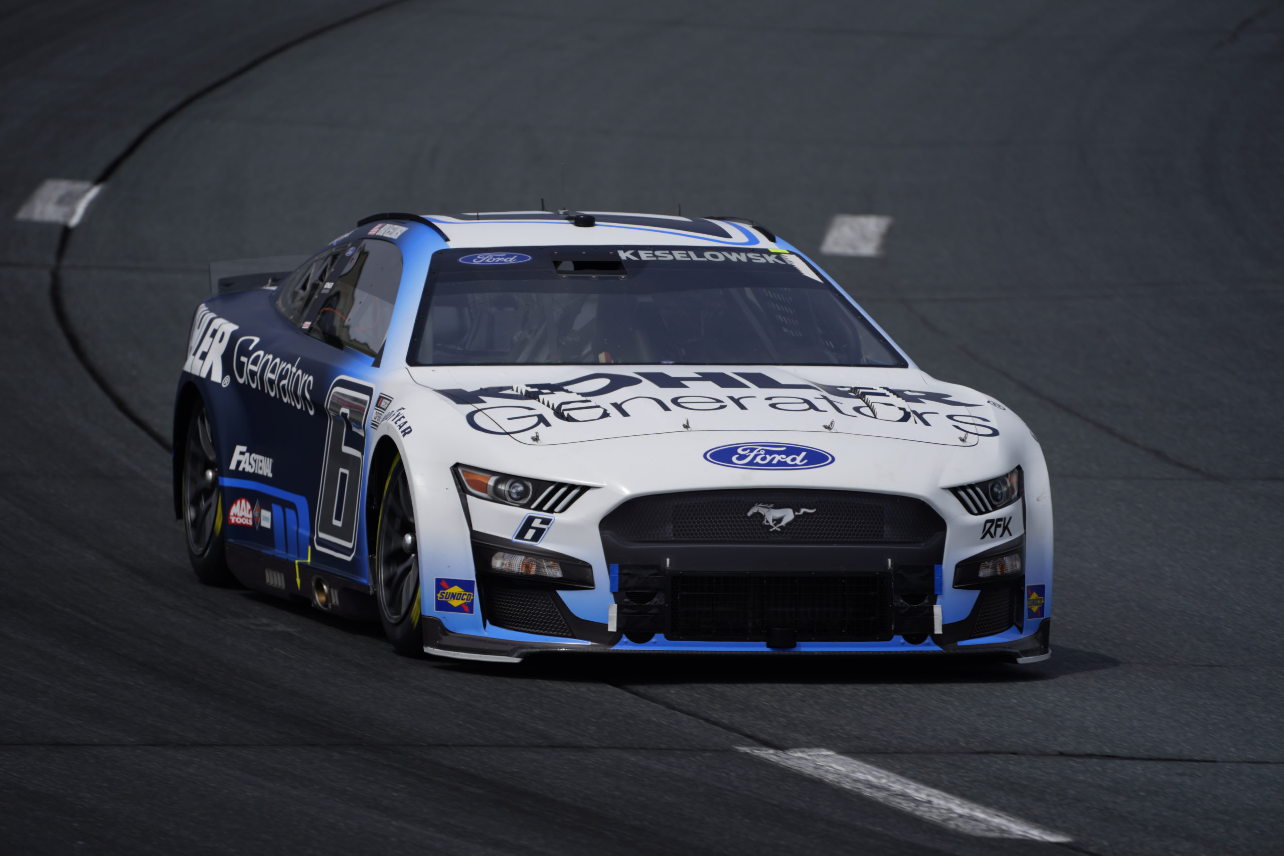 Keselowski Finishes Seventh in Chaotic Loudon Race