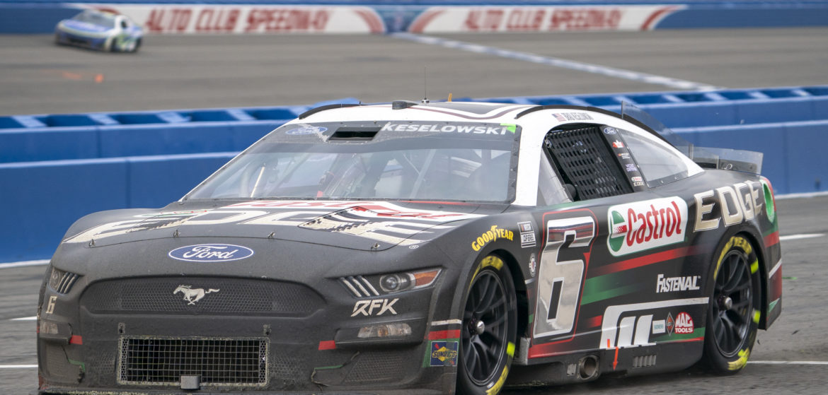 Keselowski Rebounds for Top-10 in Castrol Edge Ford at Fontana