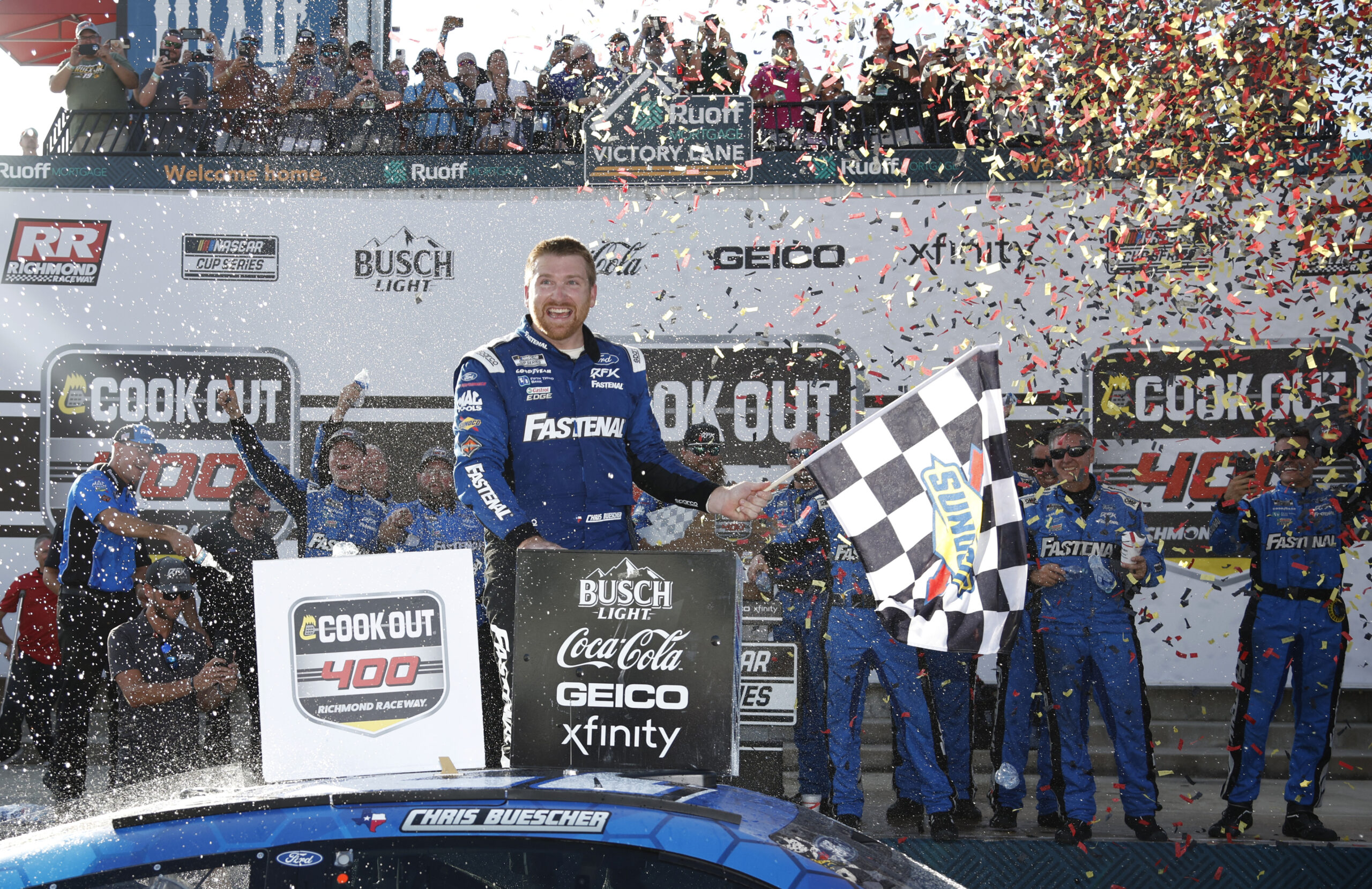 Buescher Clinches Playoff Berth with Richmond Win