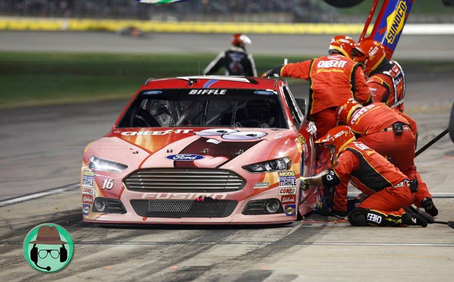 Biffle Drives Cheez-It / Patrick Star Ford To A 12th-Place Finish At Kansas