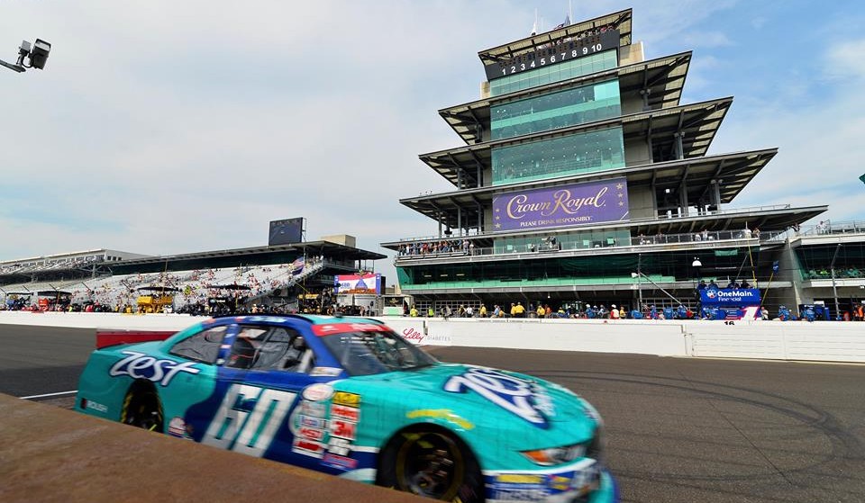 Points Leader Buescher Finishes 16th At Indianapolis Motor Speedway