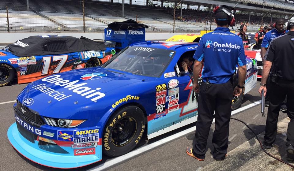 Elliott Sadler Finishes Fifth At Indianapolis Motor Speedway