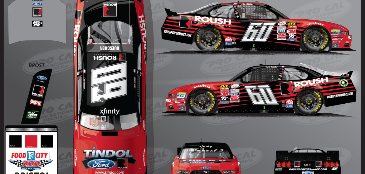 XFINITY Paint Scheme preview: Bristol