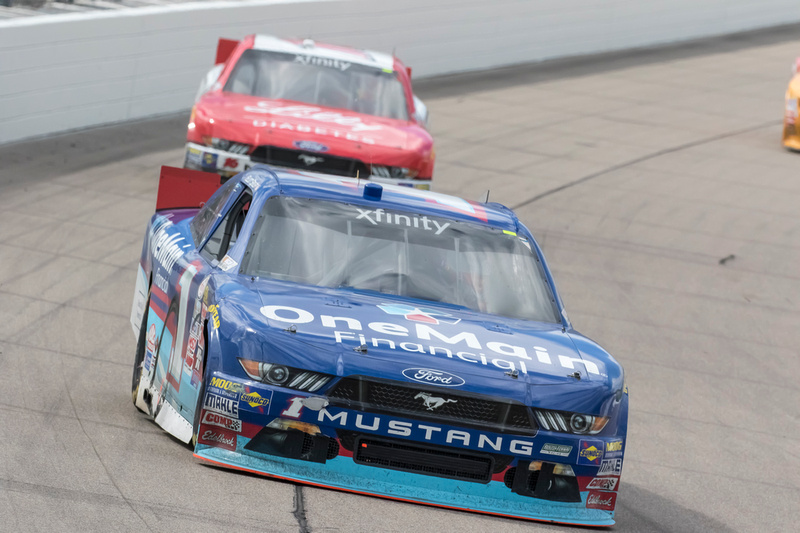 Sadler Leaves Iowa Speedway With A Ninth Place Finish