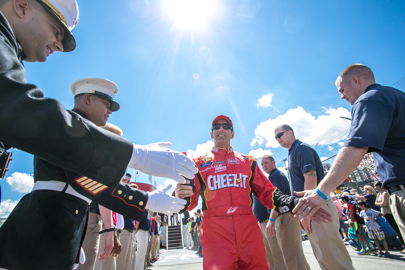 Biffle Overcomes Flat Tire to Finish 14th in the No. 16 Cheez-It Ford at the Glen