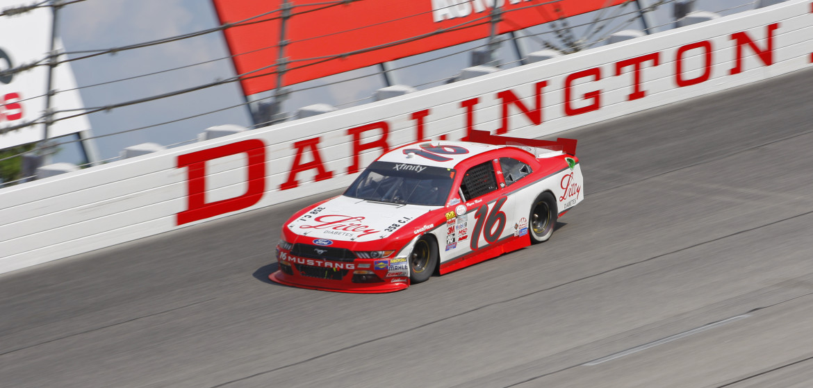 Reed Finishes 23rd at Darlington