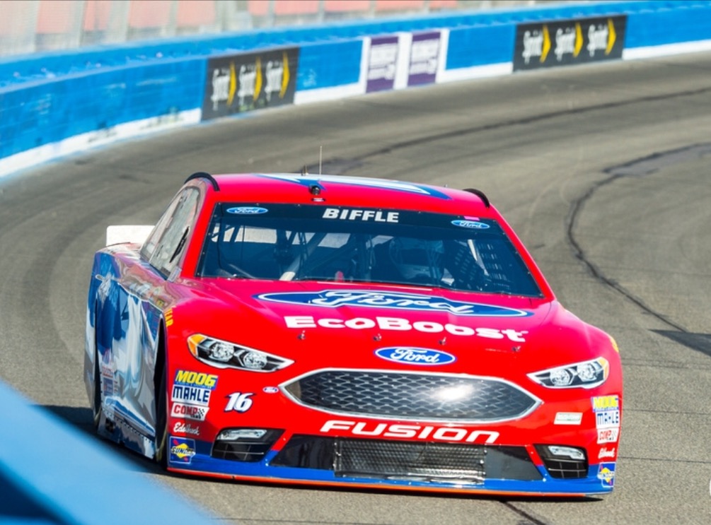 Mechanical Issue Leads to 37th-Place Finish for Biffle at Fontana