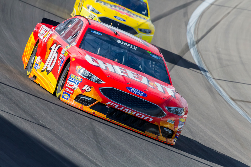 Biffle Rebounds from Pit Road Penalty to Finish 20th in Vegas