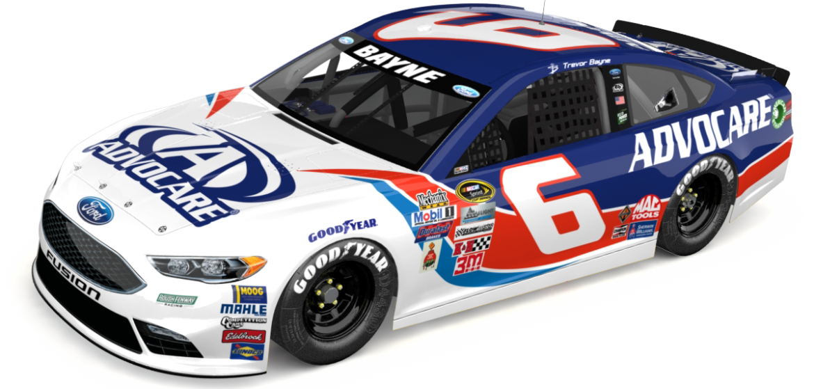 Roush Fenway Racing and Trevor Bayne Unveil Darlington Throwback Paint Scheme