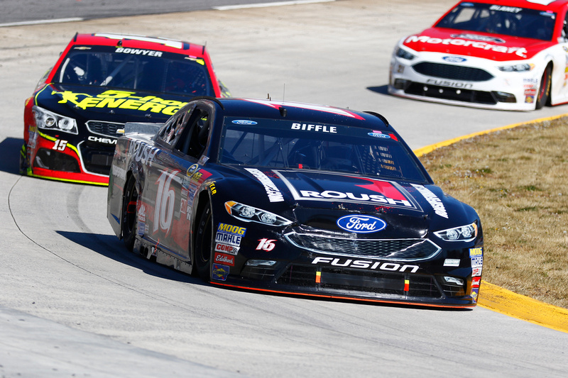 Biffle Drives No. 16 ROUSH Performance Ford to a 12th-Place Finish at Martinsville