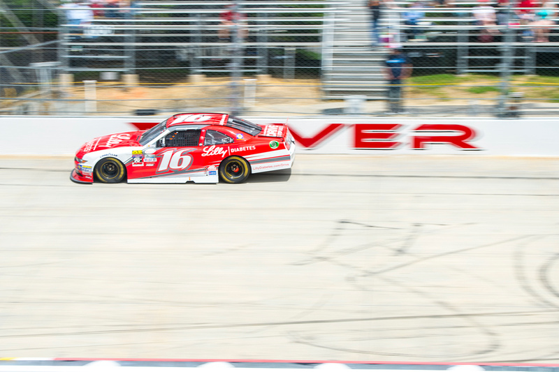 Reed Finishes 18th at the Monster Mile