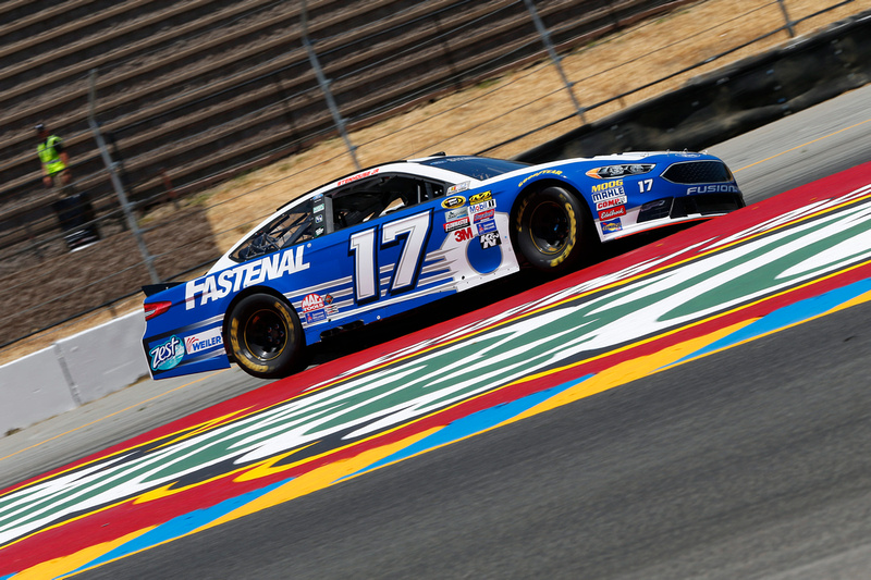 Stenhouse Jr. Battles to 26th-place Finish at Sonoma