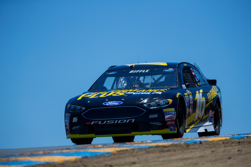 Biffle Finishes 18th at Sonoma