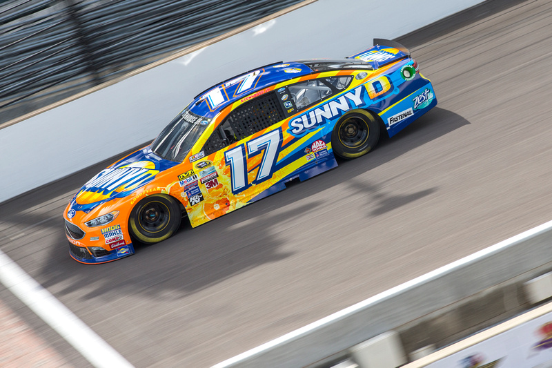 Stenhouse Jr. Drives SunnyD Ford to a 12th-Place Finish at Indy