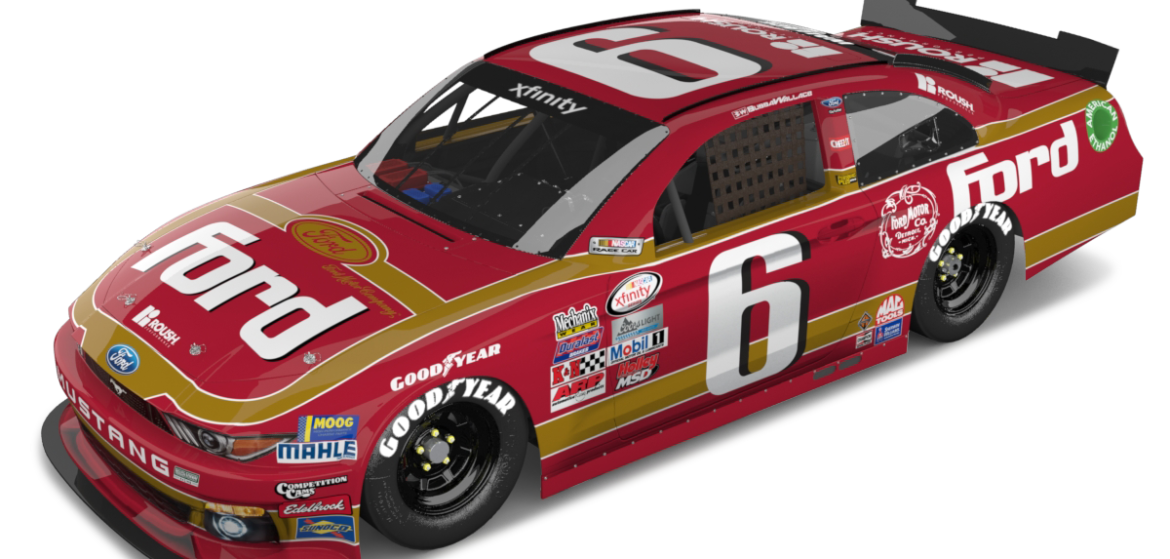 Wallace Pays Tribute to Mark Martin at Darlington