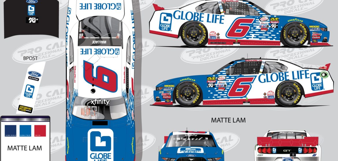 Globe Life to Partner with Roush Fenway Racing’s Bubba Wallace