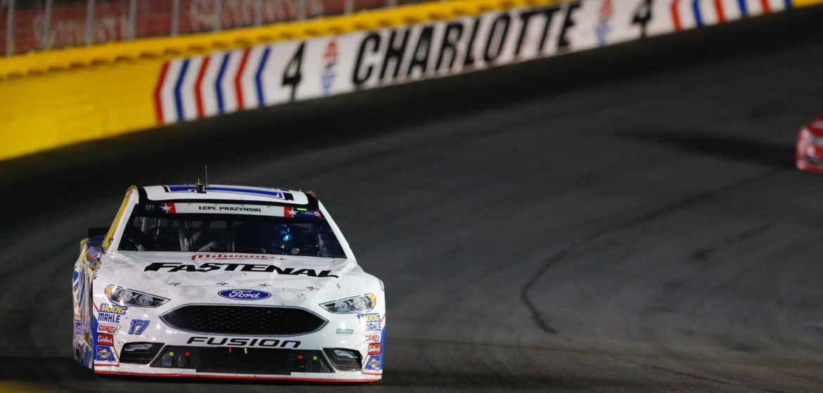 Stenhouse Jr. Drives Fastenal Ford to a 15th – Place Finish at Charlotte