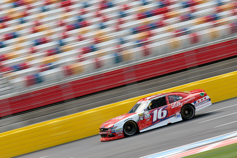 Reed Finishes 11th at Charlotte Motor Speedway