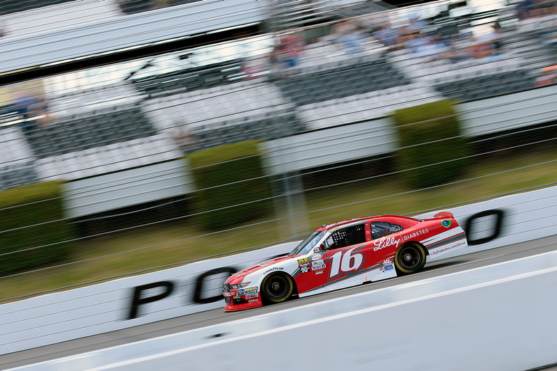 Reed Finishes 14th at Pocono Raceway