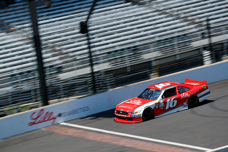 Reed Finishes Sixth in Lilly Diabetes 250 at Indianapolis Motor Speedway