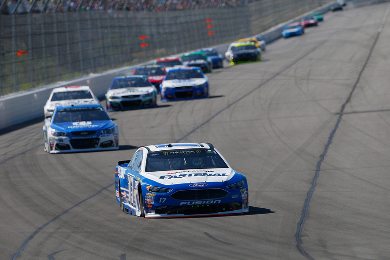 Stenhouse Jr. Overcomes Pit-Road Penalty to Earn a 16th-Place Finish at Pocono