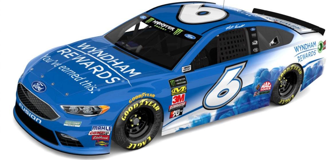 Kenseth Reunites with Jack Roush and Roush Fenway Racing with Wyndham Rewards Joining as a New Primary Partner on No. 6 Ford Fusion