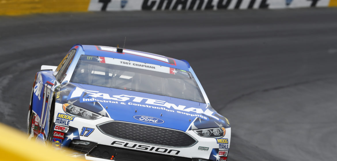 Stenhouse Jr. Scores Top-10 Finish at Charlotte Motor Speedway
