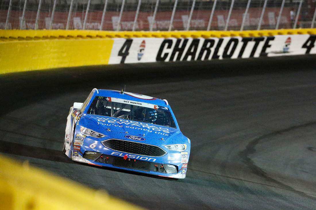 Kenseth Drives Wyndham Rewards Ford to a 17th-Place Finish at Charlotte