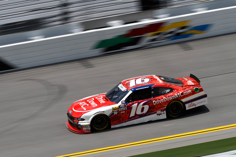 Reed Collected Three Laps Shy of the Checkered Flag at Daytona