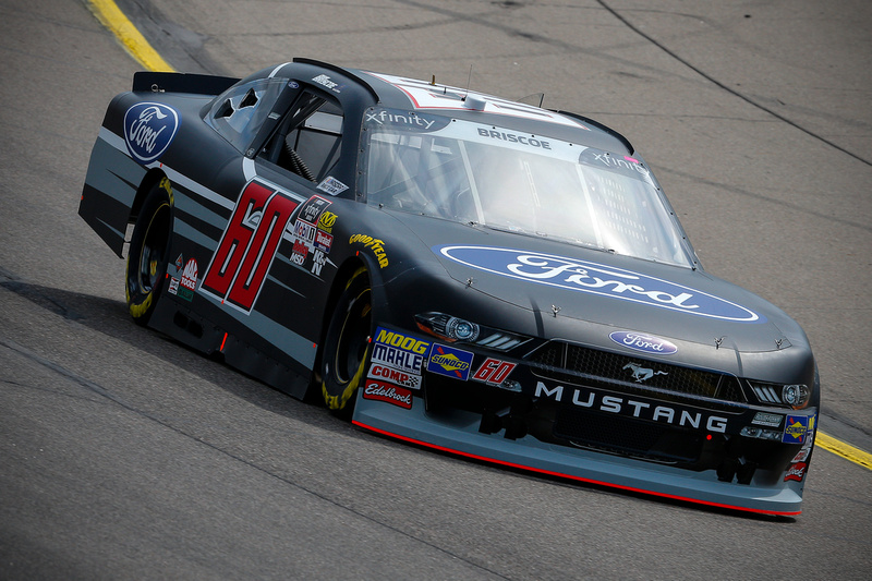 Briscoe Battles Back to Top-10 Finish at Iowa