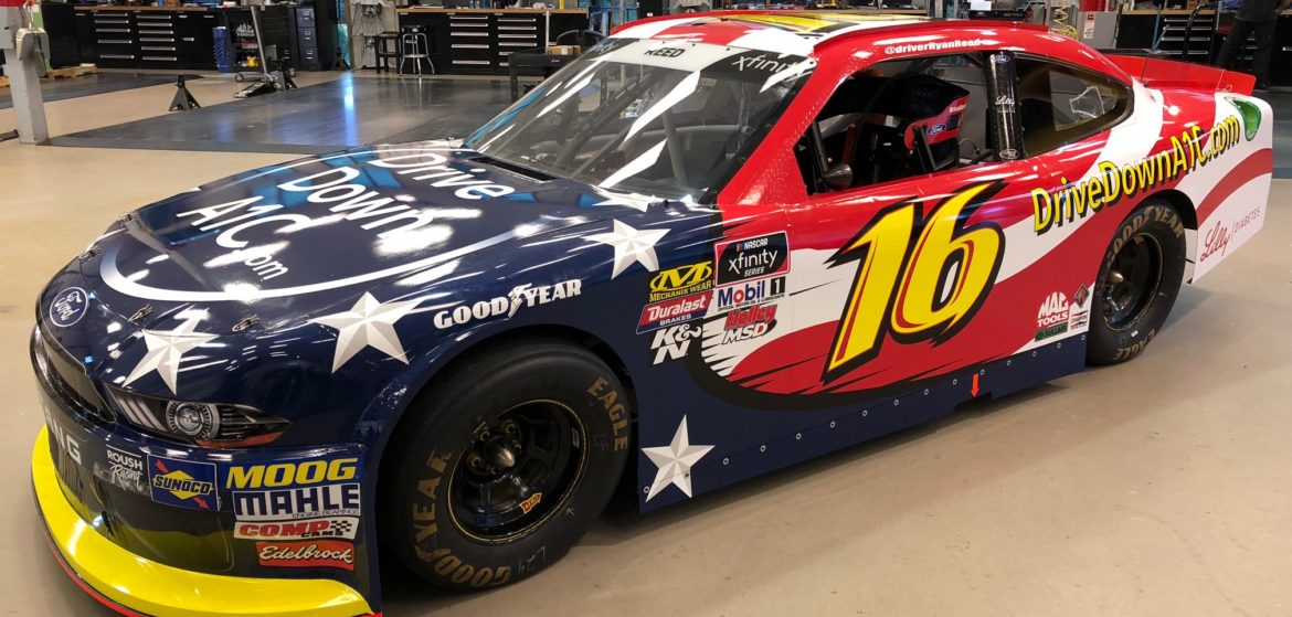 Reed Honors No. 16’s Winning History with Darlington Throwback