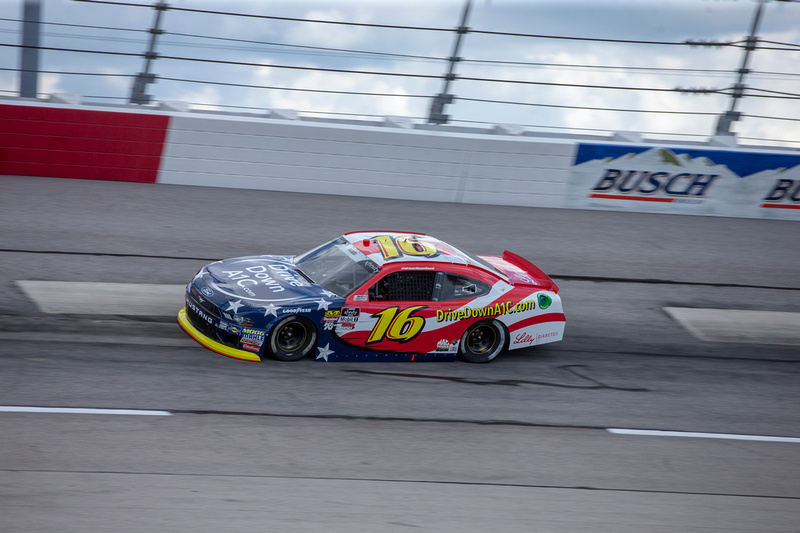 Reed Finishes 13th at Darlington