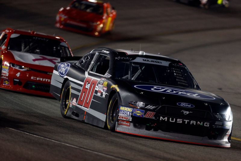 Majeski Ends Night Early After Crash in Stage Two