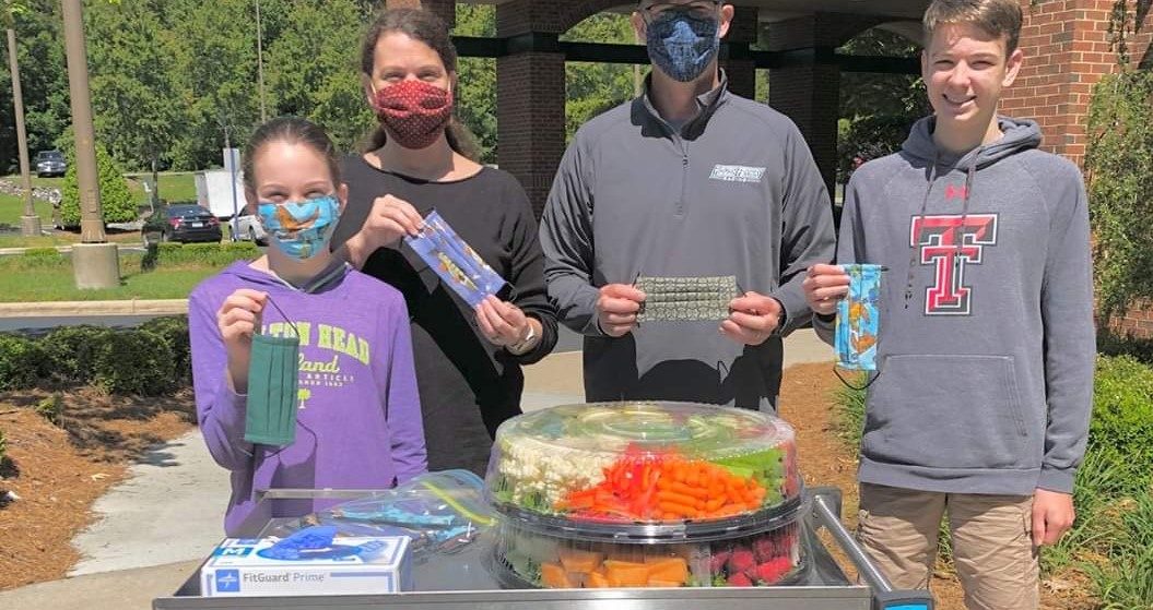 Graves Family Donates Masks to Community During COVID-19 Pandemic