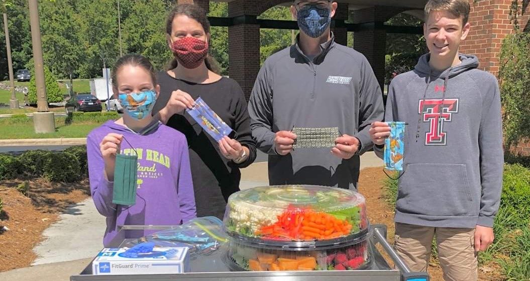 Graves Family Donates Masks to Community During COVID-19 Pandemic