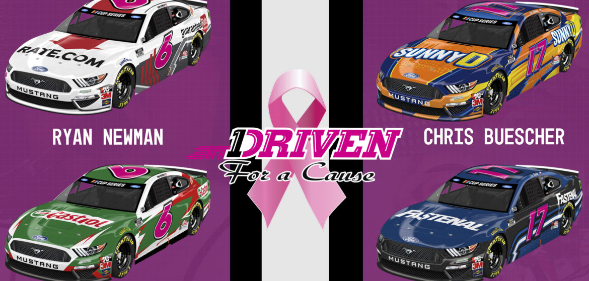 Roush Fenway Racing Goes Pink in October