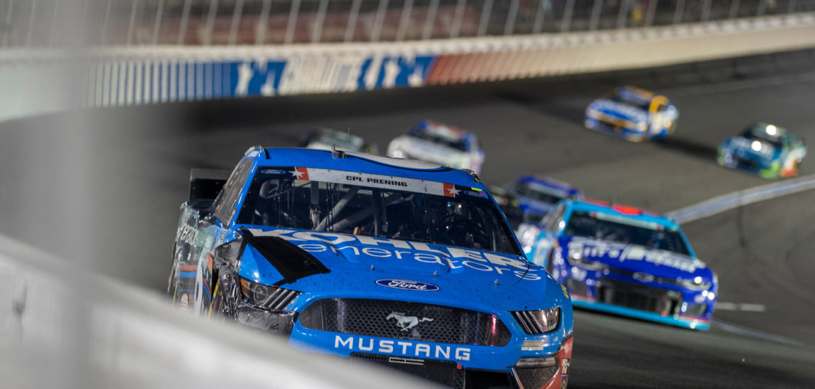 Cut Tire Spoils Newman’s Coke 600