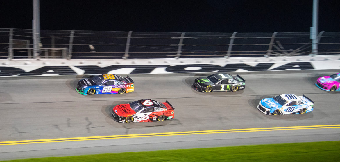 Newman Powers to Fourth in Wild Daytona Ending