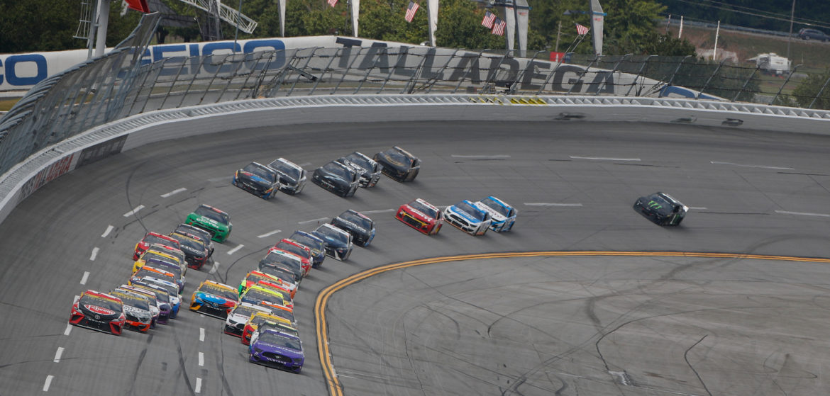 Buescher Powers Violet Defense Ford to 6th-Place finish at Talladega