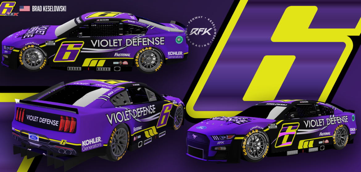 Violet Defense to Serve as Primary Partner for Keselowski at LA Clash