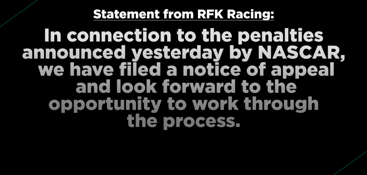 RFK Racing Statement