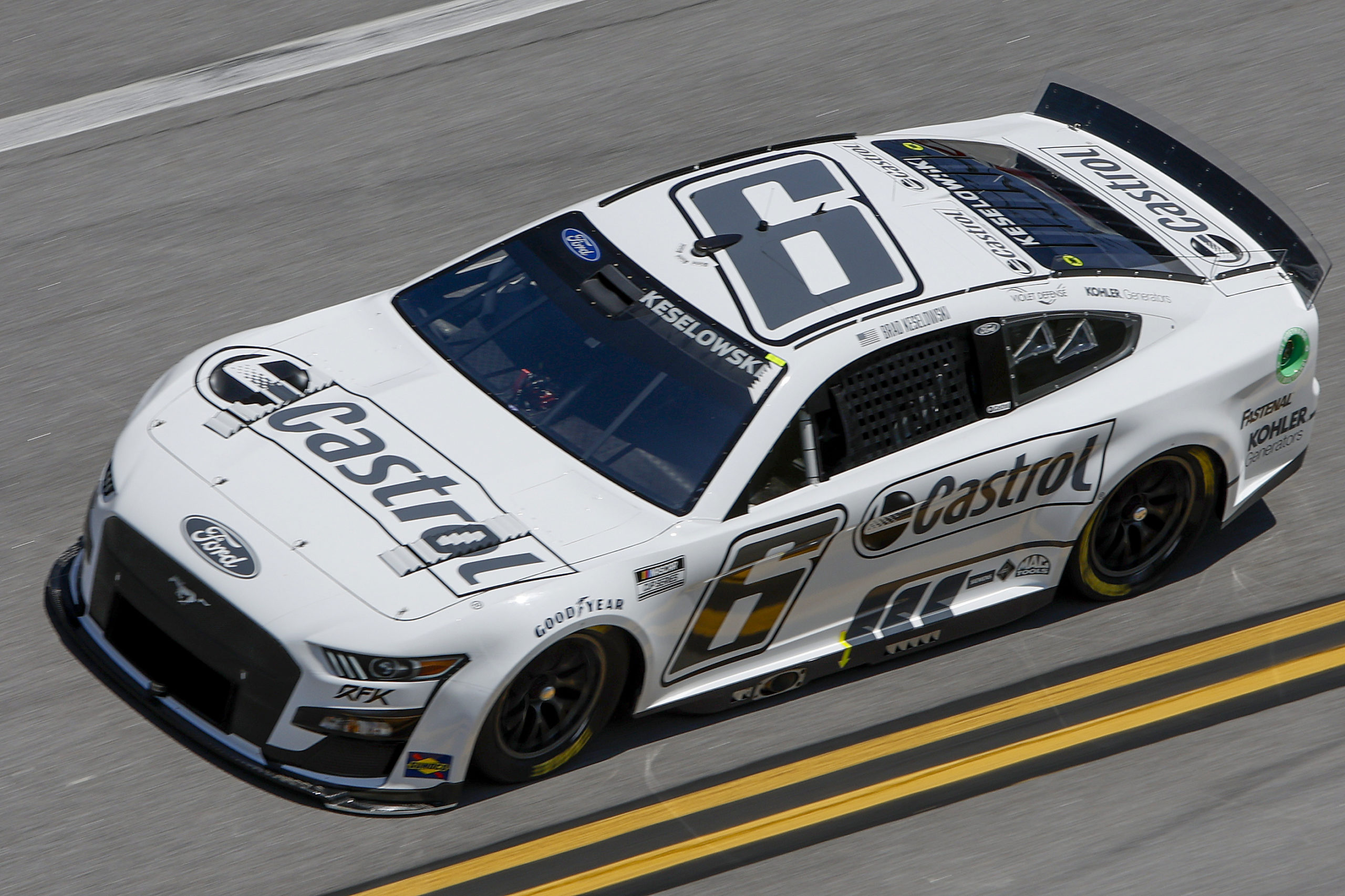 Keselowski Finishes 23rd in Wild Talladega Race